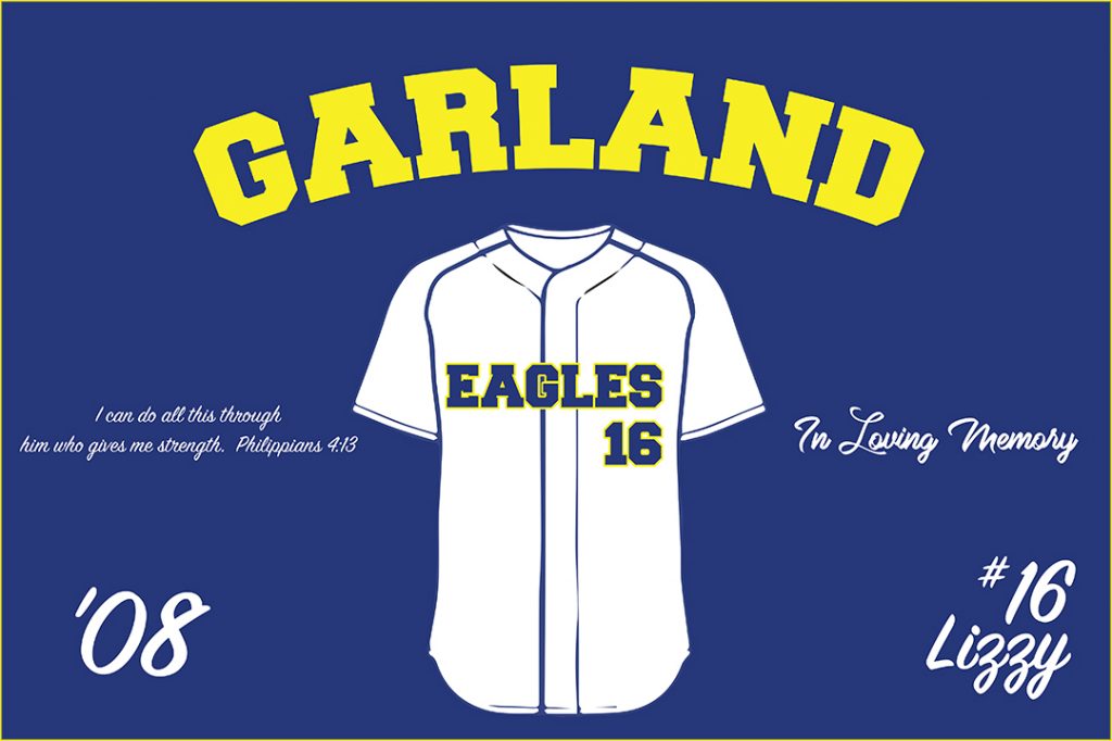 Garland Eagles #16 Jersey